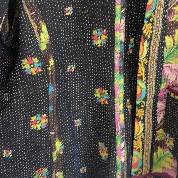 JOSHI TROPICAL PRINT BLAZER SIZE L - Picture 5 of 10